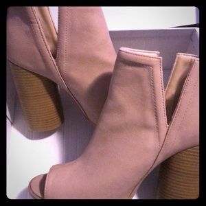 Nude booties